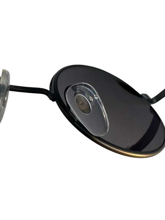 RARE Genuine Vintage MIYAKE Design Studio Round Sunglasses Bronze Dark Lenses main image 4